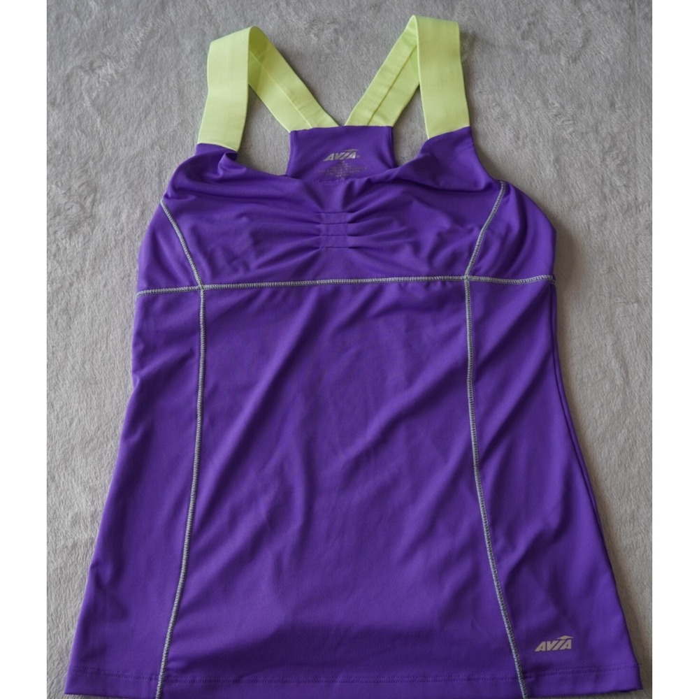 Avia Padded Sports Workout Tank Top Size‎ Medium